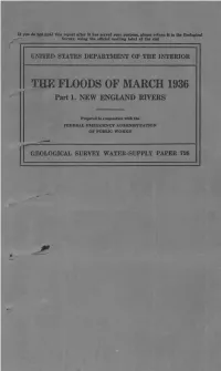 THE FLOODS of MARCH 1936 Part 1