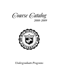 Undergraduate Programs