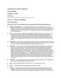 Code of Colorado Regulations