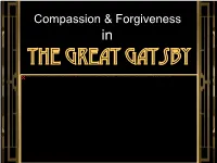Compassion & Forgiveness