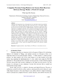 Computer Forensic Using Photorec for Secure Data Recovery Between Storage Media: a Proof of Concept