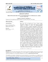 ISSN: 2320-5407 Int. J. Adv. Res. 4(11), 182-187 RESEARCH ARTICLE