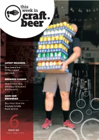 LATEST RELEASES New Beers That Hit the Market Last Week