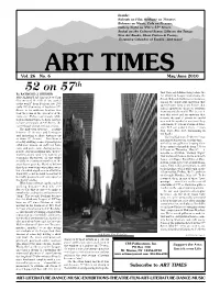 52 on 57Th That Were Established Long Before the by RAYMOND J
