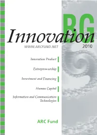 Bulgarian Innovation Policy: Options for the Next Decade EDITORS