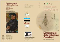 Lampi Di Luce Dalla Collezione Carlo Pepi