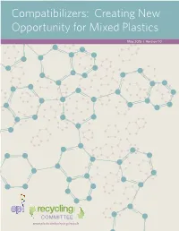 Compatibilizers: Creating New Opportunity for Mixed Plastics