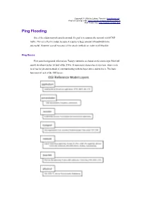 Ping Flooding
