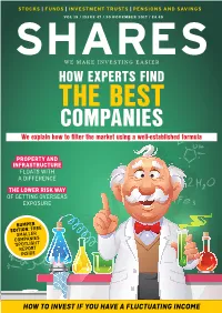 COMPANIES We Explain How to Filter the Market Using a Well-Established Formula