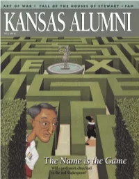 Kansassampler.Com 1-800-645-5409 Kssamp@Gvi.Net