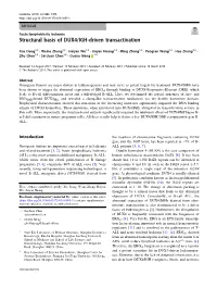 Structural Basis of DUX4/IGH-Driven Transactivation