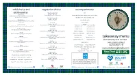 Takeaway Menu and Fresh Coriander