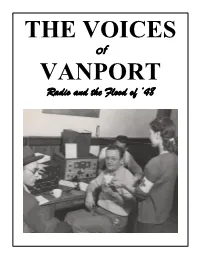 VANPORT Radio and the Flood of ‘48