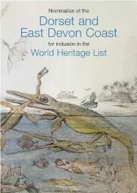 Dorset and East Devon Coast for Inclusion in the World Heritage List