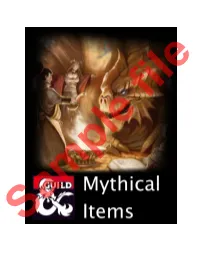 Mythical Items