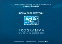 Programma Dal 22 Al 25 Giugno 2017