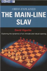 Chess Explained: the Main-Line Slav