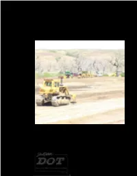 Earthwork Manual • Erosion Control Manual This Book Should Be Kept by the Pipe Installation Inspector As a Reference Guide During the Performance of His Duties