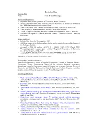 Journal of Econometrics, 133, 97-126 (With R. Paap). • Testing, 2005, Forthcoming in the New Palgrave Dictionary of Economics