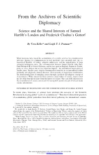 Science and the Shared Interests of Samuel Hartlib's London And