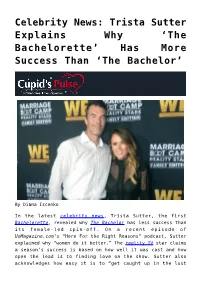 Trista Sutter Explains Why &#8216