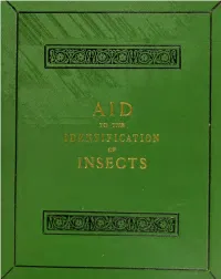 Aid to the Identification of Insects
