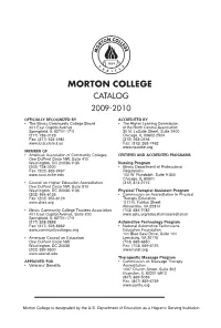Catalog 2009-2010