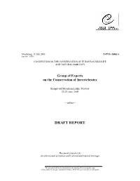 Groupe D'experts Sur La Conservation Des Invertébrés