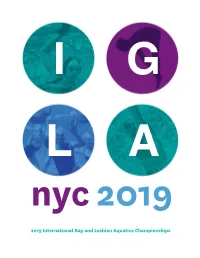 IGLA 2019 Championships Program