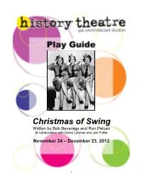 Play Guide for Christmas of Swing