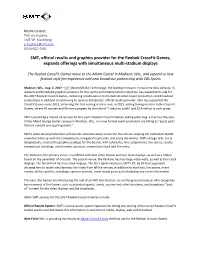 SMT, Official Results and Graphics Provider for the Reebok Crossfit Games, Expands Offerings with Simultaneous Multi-Stadium Displays