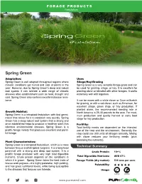 Spring Green