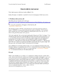 Procedures to Build Crypto Libraries in Minix