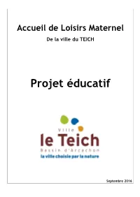Projet Éducatif