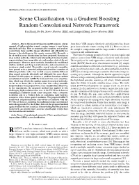 Scene Classification Via a Gradient Boosting Random Convolutional