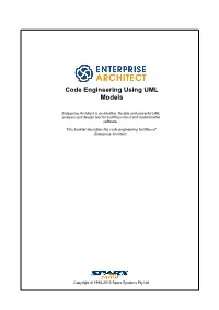 Code Engineering Using UML Models