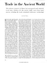 Trade in the Ancient World