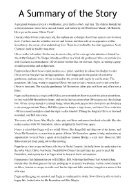 A Summary of the Story