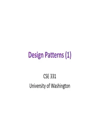 Design Patterns (1)