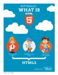 Indexeddb 27 File API 28 Security 29 Web Components 30