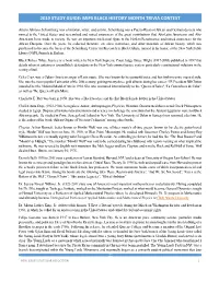 2019 Study Guide: Mips Black History Month Trivia Contest