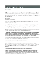 Article About Mark Lindquist by Mark Hinson
