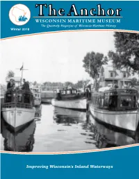 Improving Wisconsin's Inland Waterways the Anchor 2