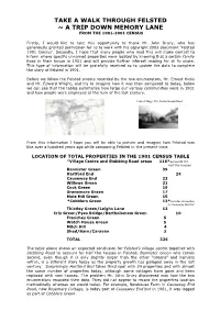 1901 Walk Through Felsted