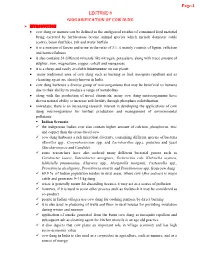 Lecture-8 Biogasification of Cow Dung Page-1