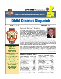DMM District Dispatch