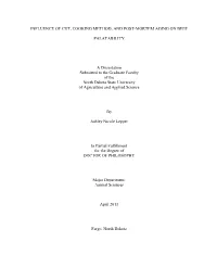 Influence of Cut, Cooking Method, and Post-Mortem Aging on Beef