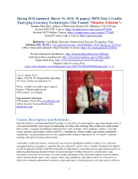 PDF; HTML): Office Hours and Optional Virtual Sessions in Zoom