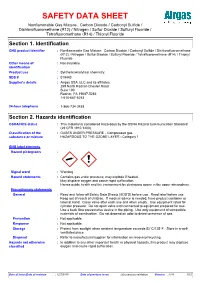 Section 2. Hazards Identification OSHA/HCS Status : This Material Is Considered Hazardous by the OSHA Hazard Communication Standard (29 CFR 1910.1200)