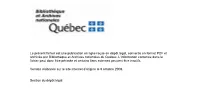 Concordia University Rector's Report 2001-02